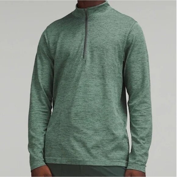 lululemon athletica Other - Lululemon Metal Vent Tech Midweight Half Zip Jacket Spruce / Tidewater Teal
